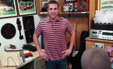 Straight hottie guy tries anal banged