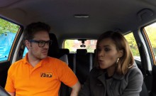 Ebony makes a deal with driving instructor