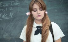 InnocentHigh - Cute Redhead Schoolgirl Fucks Pervy Teacher