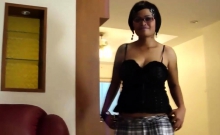 Thai Milf In Glasses Gives Rimjob And Bj