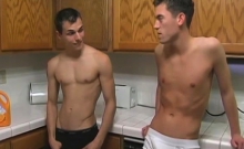 Hot skinny twinks with big cock Josh and Conner fucking