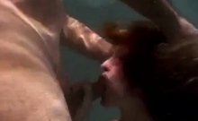 Underwater fuck!!