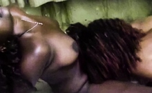 African Lesbian Roleplay With Cuffs