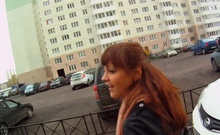 Voluptuous russian woman Christi blows and rides wang