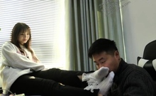 Chinese Girl Foot Worship