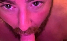 Amateur gays give blowjobs in gay reality groupsex