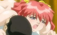 Fiery Redheaded Hentai Minx Getting Little Pussy Fucked By